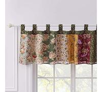 Greenland Home Antique Chic 21 x 213,4 cm Cotone Finestra mantovana Patchwork, Multicolore