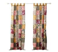Greenland Home Antique Chic Patchwork Panel Pair