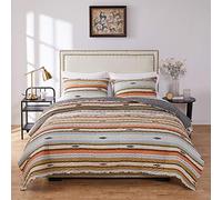 Greenland Home Barefoot Bungalow - Set di biancheria da letto per letto king size, 3 pezzi, colore: rosa