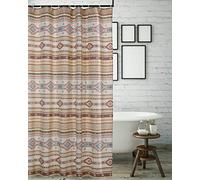 Greenland Home Fashions Barefoot Bungalow Phoenix - Tenda da doccia, 183 x 183 cm, colore: Marrone chiaro