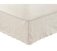 Greenland Home Fashions Paisley Quilted Mantovana Letto, Cotone, Avorio, Queen