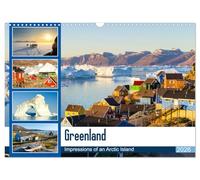 Greenland - Impressions of an Arctic Island (Wall Calendar 2026 DIN A3 landscape), CALVENDO 12 Month Wall Calendar: A journey through the largest island in the world in all seasons