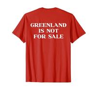 Greenland Is Not for Sale Shirt Back Print Maglietta