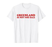 Greenland Is Not for Sale Shirt Greenland Maglietta