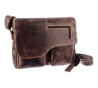GreenLand Nature borsa da ufficio Montana Messenger Bag Brown
