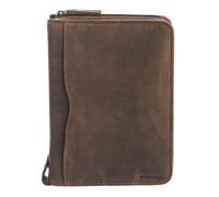 GreenLand Nature caso di scrittura Montenegro Ring Binder Folder S Brown