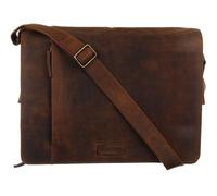 Greenland Nature Montenegro Messenger in pelle 40 cm Scomparto per laptop natur (2897)
