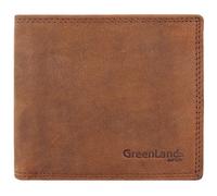 Greenland Nature Montenegro Portafoglio RFID in pelle 12 cm braun (2953-braun)