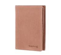 Greenland Nature Custodia per passaporto in pelle RFID di colore morbido 12 cm flamingo (2870-3)