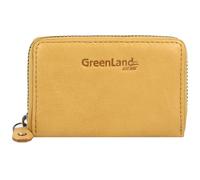 Greenland Nature Porta carte di credito RFID in pelle 10,5 cm giallo