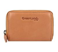 Greenland Nature Porta carte di credito RFID in pelle 10,5 cm marrone