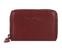 Greenland Nature Porta carte di credito RFID in pelle 10,5 cm rosso