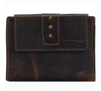 Greenland Nature Portafoglio classico in pelle 12,5 cm marrone