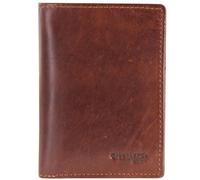 Greenland Nature Portafoglio rubino in pelle 9,5 cm marrone