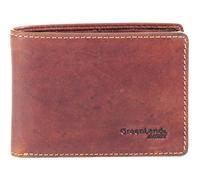 Greenland Nature Portafoglio Ruby in pelle 10,5 cm marrone