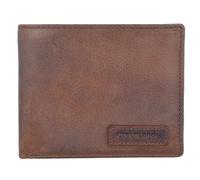 Greenland Nature Portafoglio Soft & Safe RFID in pelle 12 cm marrone