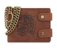 Greenland Nature Portamonete 'Montenegro' marrone / nero Uomo Greenland Nature XS-XXL