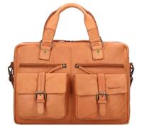 Greenland Nature Valigetta Vera Pelle 42 cm marrone