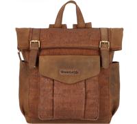 Greenland Nature Zaino 'Nature' cognac / marrone scuro Donna Greenland Nature One Size