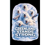 Greenland Stands Strong - Lined Notebook 6 x 9: 120 Pages for Notes, Journaling, School & Work | Arctic-Inspired Minimalist Journal