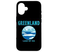 Greenland Travel Iceberg & Glacier: Nuuk Tops, Tee & Gear Custodia per iPhone 16