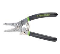 Greenlee 1955-SS filo di acciaio inossidabile Pro Stripper con manico curvo in vinile per 10-18 AWG
