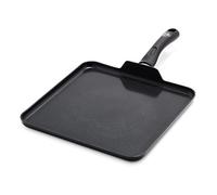 GreenLife Soft Grip Diamond, padella antiaderente in ceramica sana da 28 cm, senza PFAS, lavabile in lavastoviglie, nera