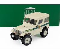 GREENLIGHT 1/18 JEEP CJ-5 MARYLAND STATE POLICE 1983 MODELLINO AUTO STATICO