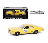 Greenlight 1/24 Scala - 1975 Plymouth Fury Taxi Giallo (Poltergeist 1982) 84202