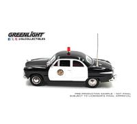 Greenlight 1:43 1949 Ford Custom LAPD Los Angeles Police 86642