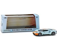 Greenlight 1/43 - 2019 Ford Gt - Heritage Edition 'Gulf Oil' 86158 Nuovo In