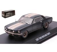 GREENLIGHT 1/43 FORD MUSTANG COUPE 1967 CREED II NERO MODELLINO STATICO DIECAST