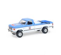 Greenlight 1/64 1991 Ford F-250 XL Pickup Truck, Blue Collar #14 35300-D