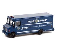 Greenlight 1:64 2019 Step Van NYPD Auxiliary Patrol Support H.D. Trucks 33220C