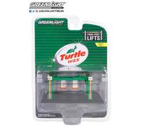 Greenlight 1:64 Auto Corpo Negozio Four-Post Solleva Serie 5 - Turtle Wax -