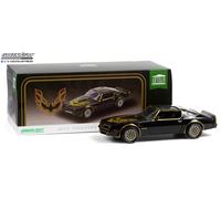 Greenlight 19098 1:18 1977 Pontiac Firebird Trans Am Nero W / Oro Aquila Su Hood