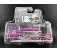 Greenlight 1972 Chevy C30 E 1974 Cadillac Eldorado Con Rimorchio Pesante 1/64