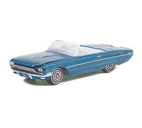Greenlight 44945 A - Conv. Thunderbird Top-Up blu con top bianco Thelma & Louise 1991 Film Hollywood Special Edition 1:64
