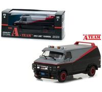 GMC Vandura a-Team Van 1983 Serie TV Grigio Nero Modellino Auto 1:43 Greenlight