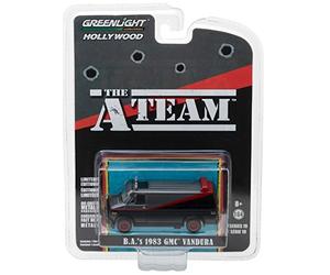 Greenlight A-TEAM Modellino DieCast Furgone GMC VANDURA 1983 di B.A. BARACUS - Scala 1/64 ORIGINALE