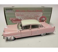 Greenlight Cadillac Fleetwood series 60 pink white 1955 1/24 84098