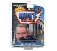 Greenlight Chase 1/64 2013 Chrysler 300C, Rick's Auto Sales, LP Diecast Ex 51620