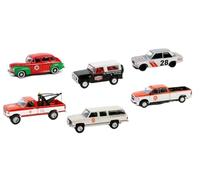 Greenlight Collectibles 41165 - Set completo di sei pezzi per tex, scala 1:64