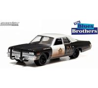 Greenlight The Blues Brothers Jake & Elwood Bluesmobile 1/64