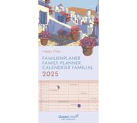 GreenLine Happy Vibes Familienplaner 2025