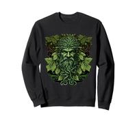 Greenman Celtico pagano Tradizionale Felpa