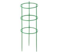 GreenMetal - Traliccio a obelisco per piante rampicanti, supporto per piante antiruggine in metallo, gabbie a torre in vaso per fiori frutta Vegeta