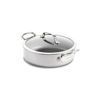 Greenpan padella in acciaio inox da 26 cm + coperchio cc003820-001