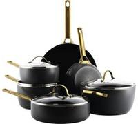 GreenPan Padova Reserve 6 pcs Pot & Pan Set Black Pentola / padella CC008481-001