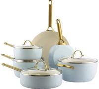 GreenPan Padova Reserve 6 pcs Pot & Pan Set Light Blue CC008485-001